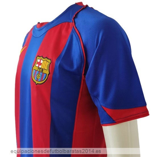 Nuevo 1ª Camiseta Barcelona Retro 2004 2005 Azul Rojo Baratas